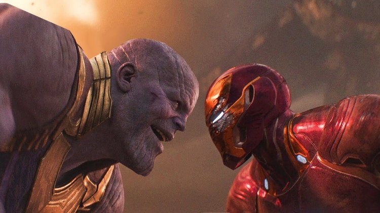 iron man v thanos